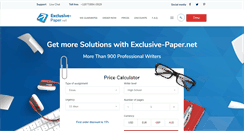 Desktop Screenshot of exclusive-paper.net